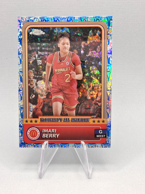 2024 Topps Chrome All-American Mcflurry Refractor #13 Imari Berry