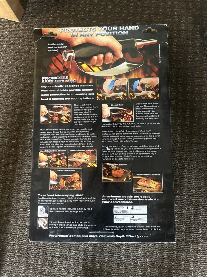 Grill Daddy Ultimate 6pc Grill Set - Image 2 of 2