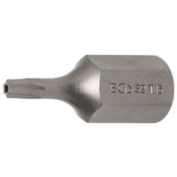 "Bgs Bit Antrieb AußEnsechskant 10 Mm (3/8\") T-Profil (FüR Torx) Mit Bohrung T15"