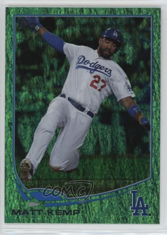 2013 Topps Emerald Foil Matt Kemp #242 17wy