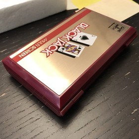 Nintendo Game And Watch Japanese Black Jack BJ-60 Rare Box Variant Collector