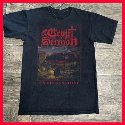SALE 30% - Crypt Sermon The Stygian Rose otton All size