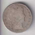 1897-P BARBER HALF-DOLLAR .50¢ PHILADELPHIA UNITED STATES MINT 90% SILVER COIN