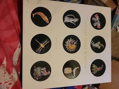 TIFFANY FLORA & FAUNA by John Loring (Harry N. Abrams, 2003) Set Of 2