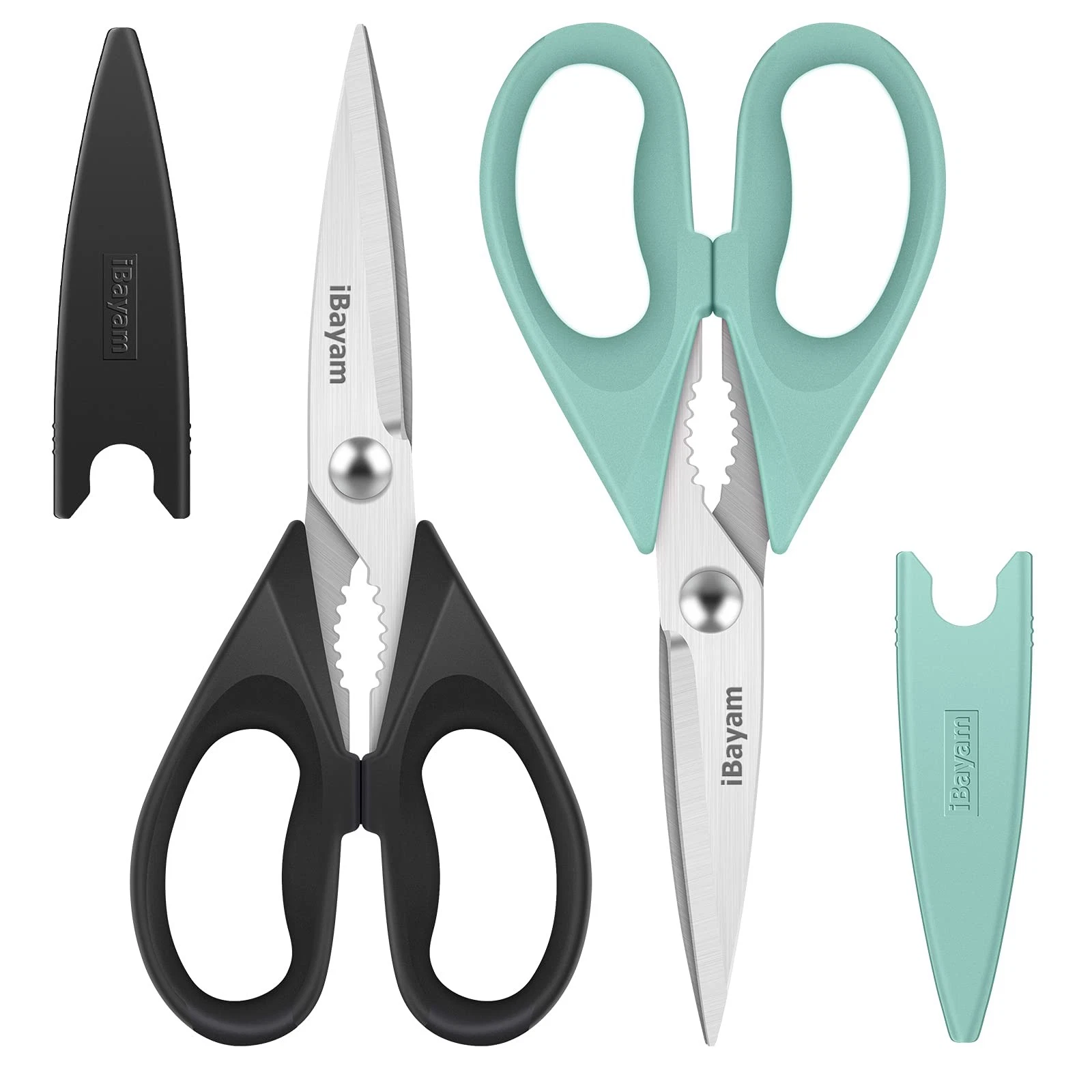 iBayam All Purpose Kitchen Shears Heavy Duty - Stainless Steel Kitchen Shears...
Opens in a new wind