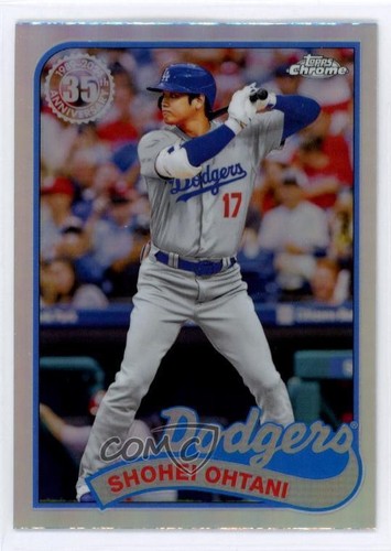 2024 Topps Chrome 1989 Topps Baseball Shohei Ohtani #89CB-5 0e0z