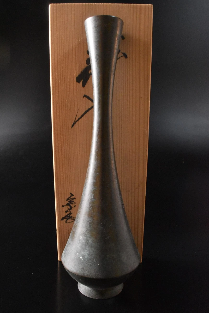 铜日本古董花瓶| eBay