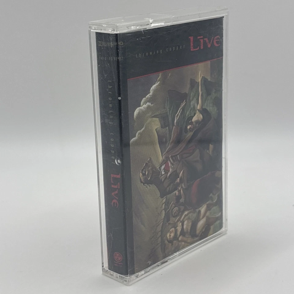 LIVE - throwing copper, Kassette  MC Tape album 1994 - Bild 3 von 4