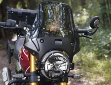 Fit For Triumph Scrambler 400X Wandered Touring Smoked Screen/Windshield Kit