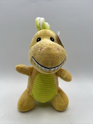 Dinosaur with Bunny Ears Plush, Green and Yellow, Easter by Way To Celebrate 9 