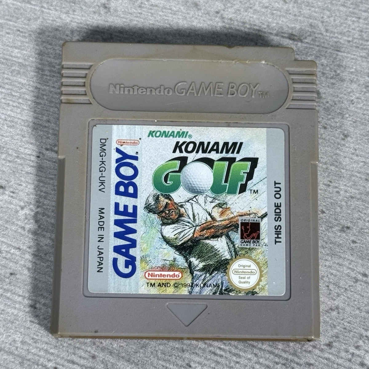 Juego Konami Golf Nintendo Game Boy Color Advance - Carro Solo Genuino Ultra Golf
