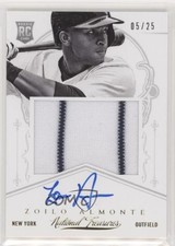 2013 Panini America's Pastime Gold 5/25 Zoilo Almonte #334 Auto 03hd