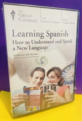 6 Discs Set Great Courses-Learning Spanish -New