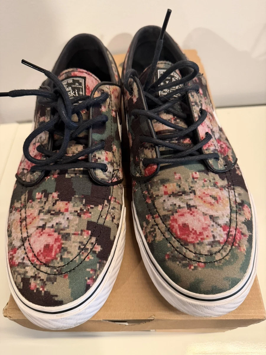 Nike Zoom Stefan Janoski Black Floral for Sale | Authenticity