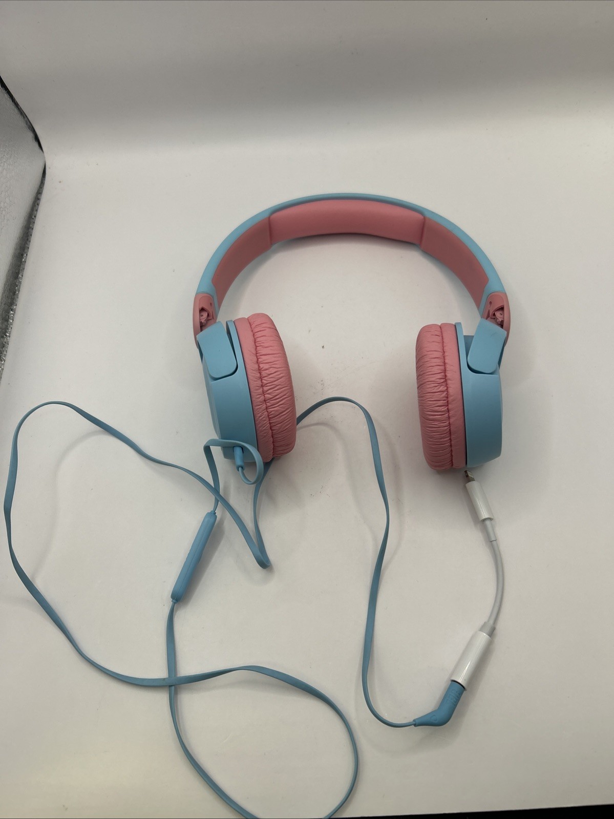 JBL Junior 310 Kids Wired Over-Ear Headphones Blue / Pink with Mic