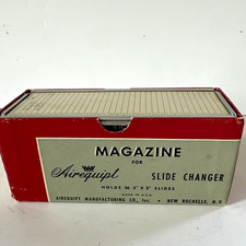 Airequipt Model P Slide Tray Magazine 35 2x2 Slides, Also 9 vintage slides