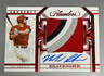 2024 Panini Flawless Baseball Nathan Schanuel Red 4 Color Patch Auto #/20 Angels