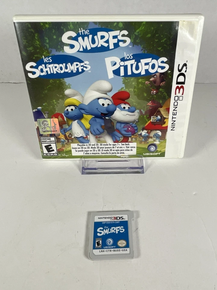 The Smurfs (Nintendo 3DS, 2015) CIB Complete - TESTED - Image 3 of 4