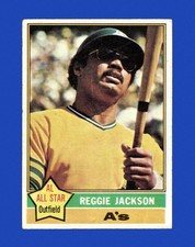 1976 Topps Set-Break #500 Reggie Jackson VG-VGEX (crease) (paper loss) *GMCARDS*