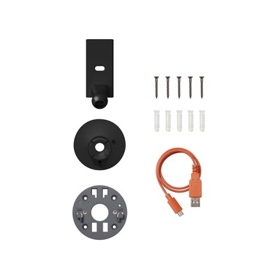 Ring Spare Parts Kit for Spotlight Cam Pro Battery Plus Black