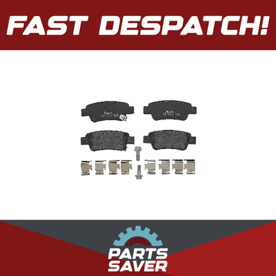 Brake Pads Set fits HONDA CR-V 2.0 Rear 2006 on Brembo 43022SWWG00 43022SWWG01