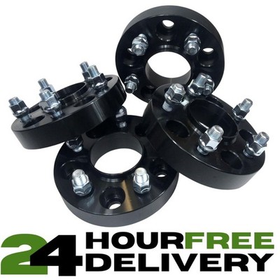 30 MM SCHWARZ ALUMINIUM SPURVERBREITERUNG SPURVERBREITERUNG SET X4 PASSEND FÜR DISCOVERY 3, 4 & 5