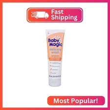 Baby Magic Delicate Wash, Gently Cleanses Baby Without Stripping Moisture, Tear-
