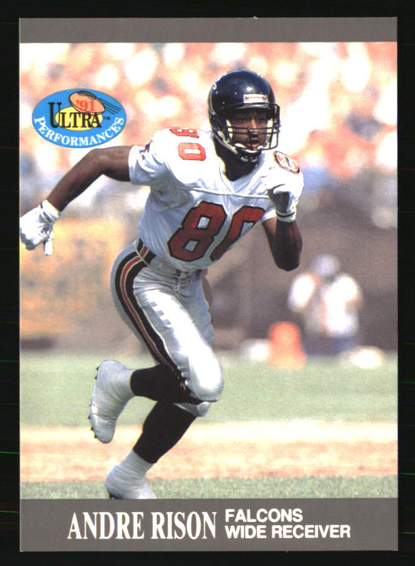 Andre Rison 1991 Ultra Performances #2 FOOTBALL Card