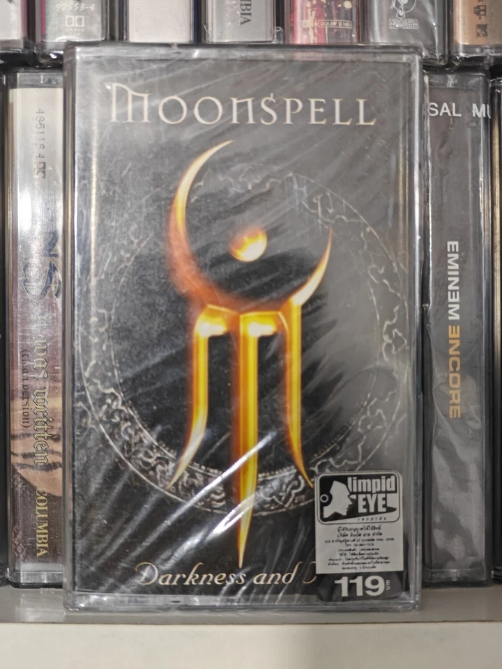 Moonspell Darkness And Hope FACTORY SEALED cassette album Foto 2 de 4