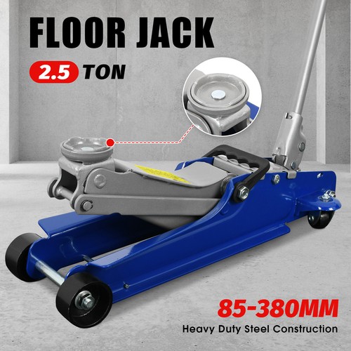 2.5T Low Profile Trolley Jack Hydraulic Floor Car Track Quick Lifting