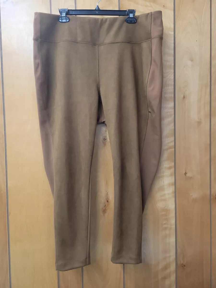 Calvin klein clearance faux suede pants