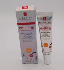 Erborian CC Cream with Centella Asiatica face serum SPF 25 Dore 0.5oz