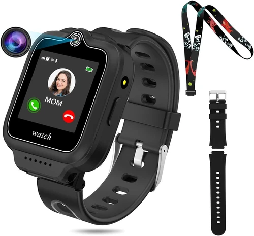 Reloj inteligente 4G Wifi para niños GPS rastreador cámara videollamada Smartphone SOS Alerta DE - Imagen 11 de 59