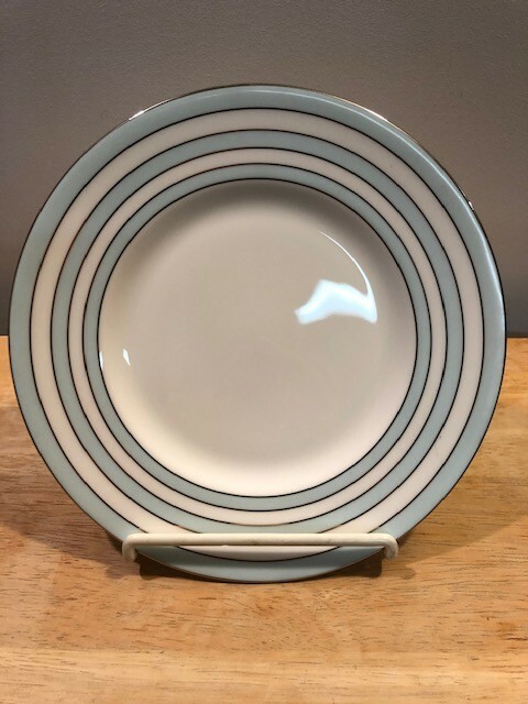 Vera Wang by Wedgwood Blue Duchesse Accent Luncheon Plate 9" New