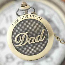 Dad Pocket Watch NEW Gift for Father Birthday
