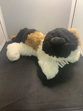 Aurora calico kitten cat stuffed animal brown black white 10  inch