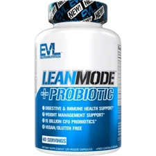 Evlution Nutrition Leanmode + Probiotic - Digestive Support - 40 Servings