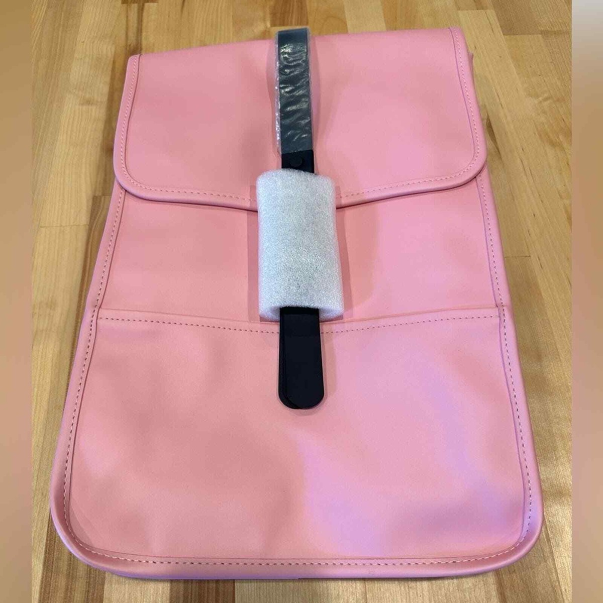 NWT Rains Waterproof Backpack Mini in Pink Sky Rains Backpack Mini Backpack - pink (pink sky) main image 4