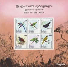 Timbres Sri Lanka (Ceylon) 1979 Mi Bloc 10 (complète edition) neuf avec gomme or
