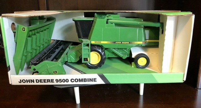 john deere 9500 toy combine
