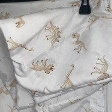 Pillowfort Twin Complete Soft Sheets  Pillowcase Set Dinosaur Bones Polyester