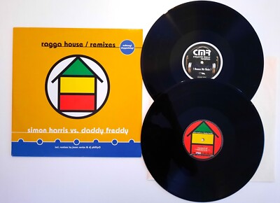 Simon Harris vs. Daddy Freddy Ragga House (Remixes) Vinyl Single 2 X 12inch