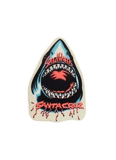 NOS Small Shark Bite Blood. Speed Wheels  Santa Cruz Skateboard. OG Sticker