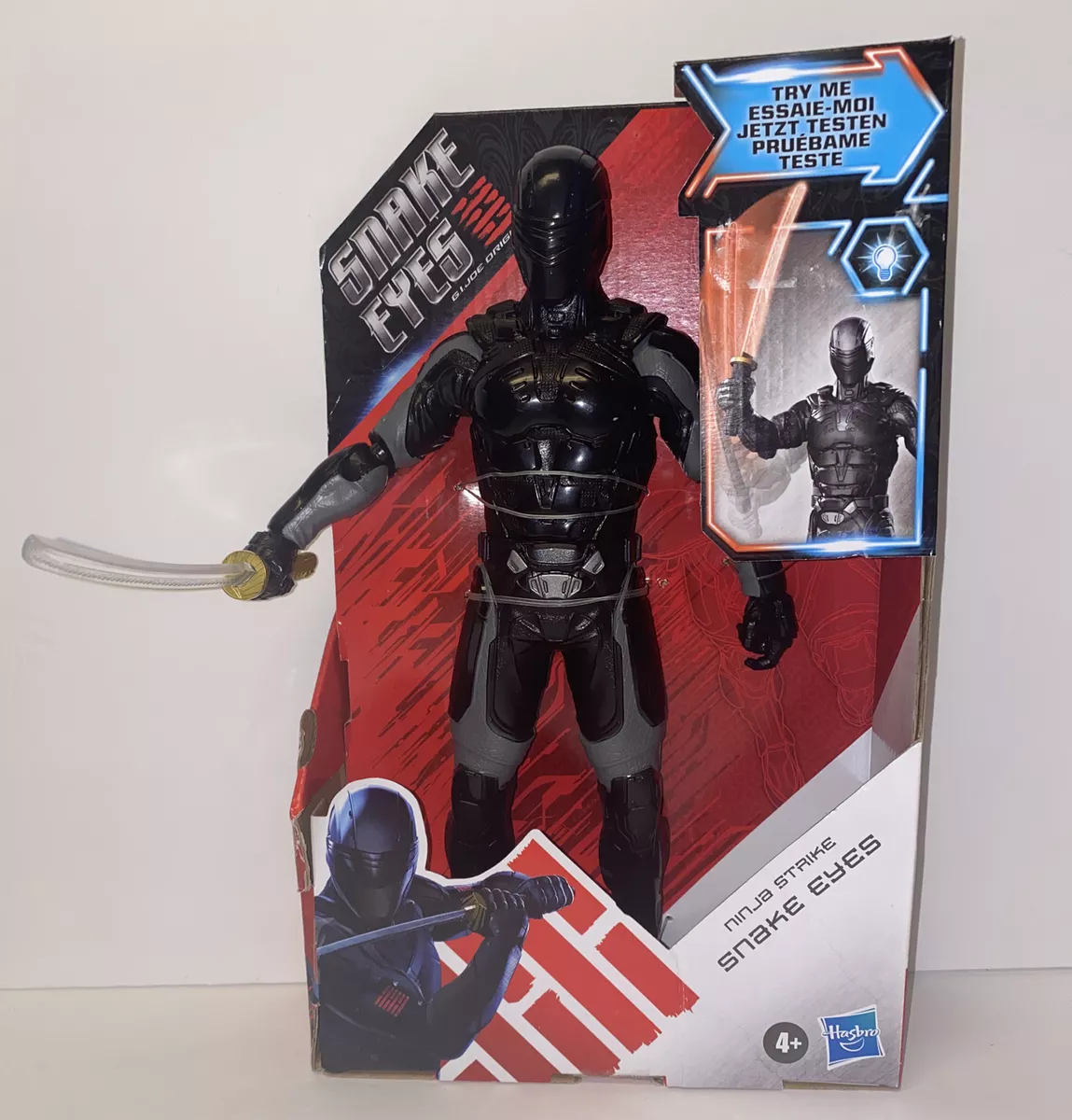 🔥SNAKE EYES Ninja Strike 🔥 GI Joe Origins Hasbro 12-Inch Action Figure  New