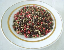  PEPPERCORNS RAINBOW MIXED 4 COLOR WHOLE 2 OZ - 2 LB RESEALABLE BAG 