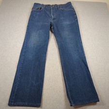 Vintage Levis 517 Jeans Mens 36x32 Actual 34x29 Blue Denim Bootcut Cowboy USA