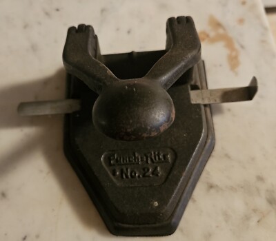 Vintage Punch Rite No. 24 2 Hole Punch Works industrial 