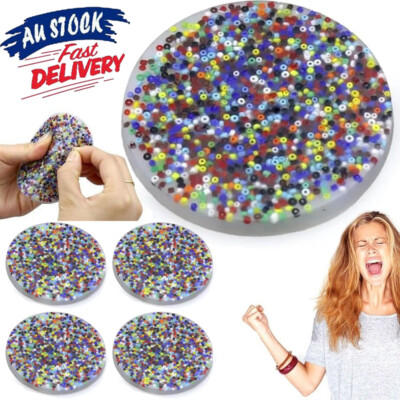 4PCS Skin Picking Fidget Toys Picky Party Pad Fidget Sensory Toys