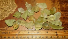 Libyan Desert Glass Meteorite Tektite impact specimen PRICE IS FOR ONE PIECE JAL