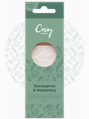 Eucalyptus & Rosemary - Wax Melt - 100g - Duftwachs- Cosy Aromas